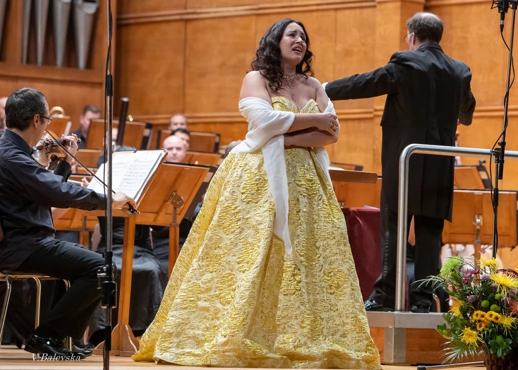 Concert photo: Sonya Yoncheva, Nayden Todorov & Sofia Philharmonic (15.11.2019)