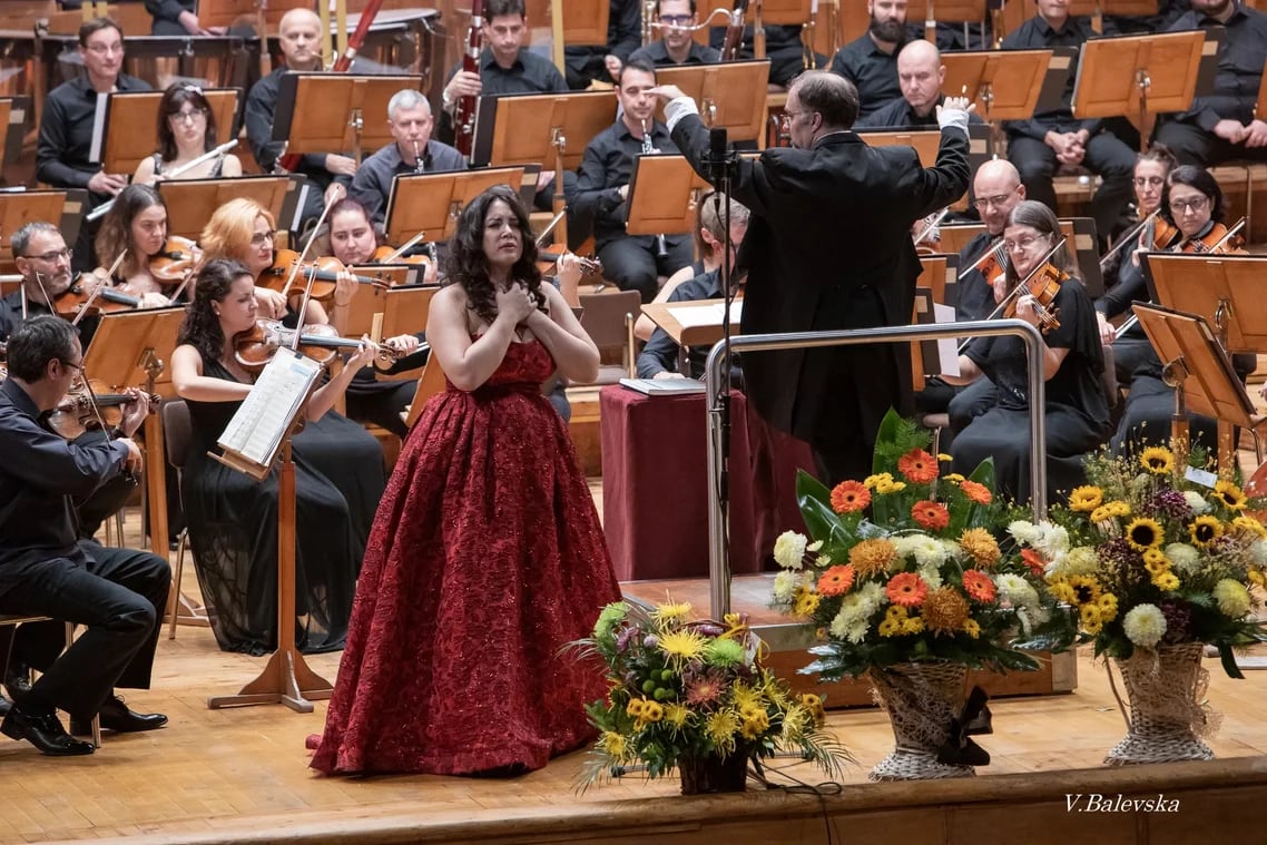 Concert photo: Sonya Yoncheva, Nayden Todorov & Sofia Philharmonic (15.11.2019)