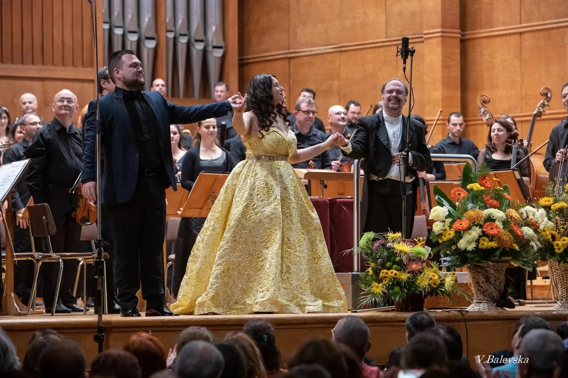 Concert photo: Sonya Yoncheva, Nayden Todorov & Sofia Philharmonic (15.11.2019)