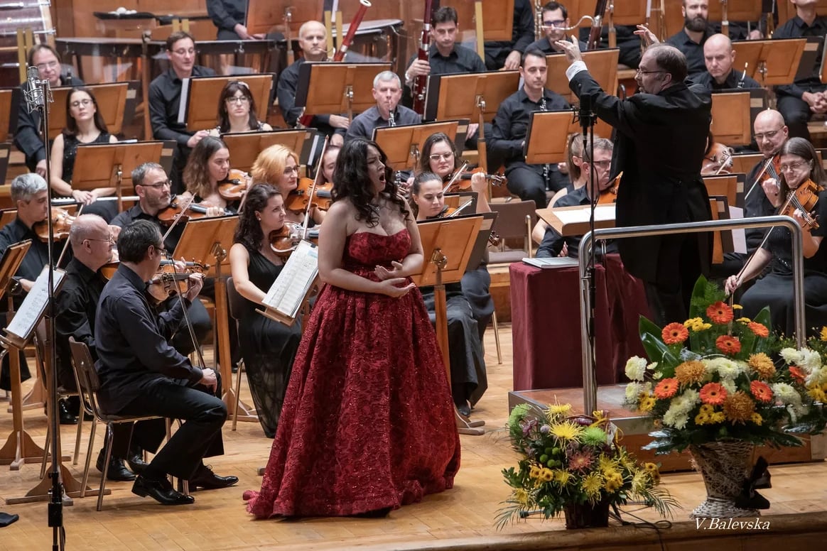 Concert photo: Sonya Yoncheva, Nayden Todorov & Sofia Philharmonic (15.11.2019)