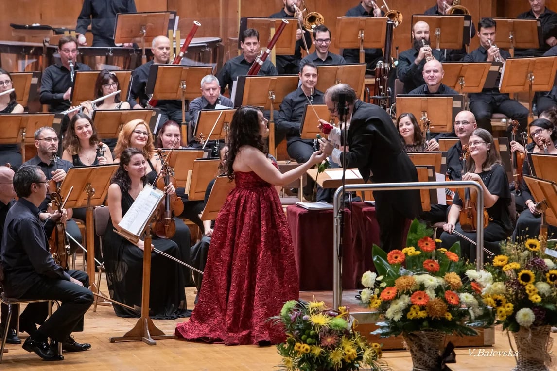 Concert photo: Sonya Yoncheva, Nayden Todorov & Sofia Philharmonic (15.11.2019)