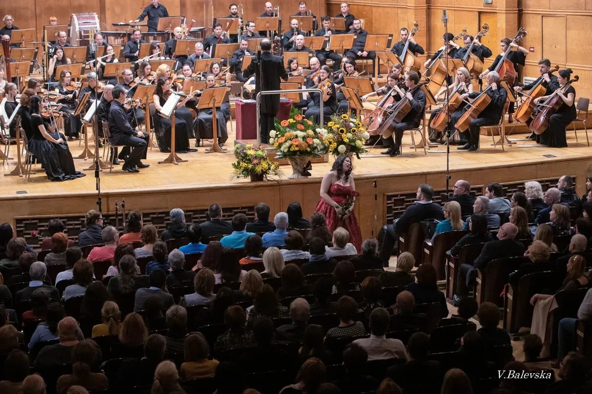 Concert photo: Sonya Yoncheva, Nayden Todorov & Sofia Philharmonic (15.11.2019)