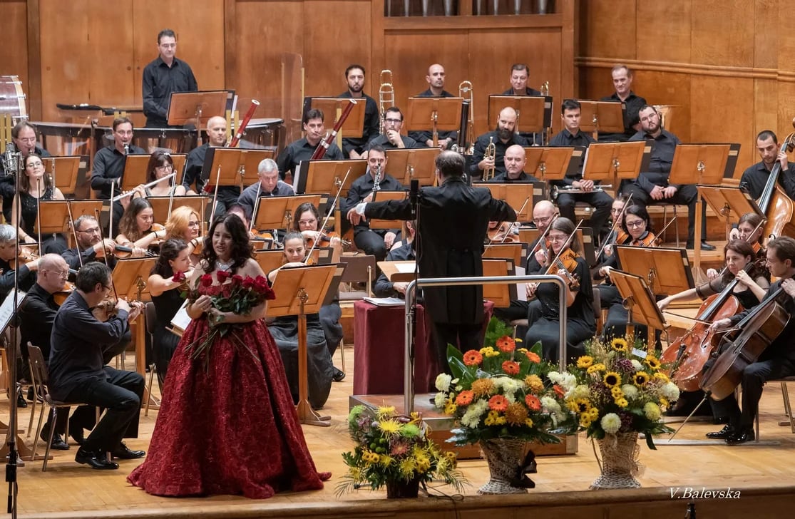 Concert photo: Sonya Yoncheva, Nayden Todorov & Sofia Philharmonic (15.11.2019)