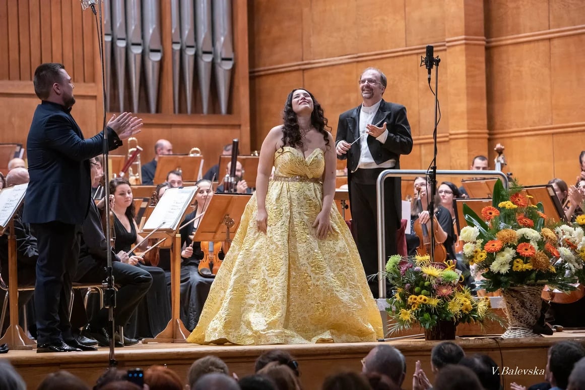 Concert photo: Sonya Yoncheva, Nayden Todorov & Sofia Philharmonic (15.11.2019)