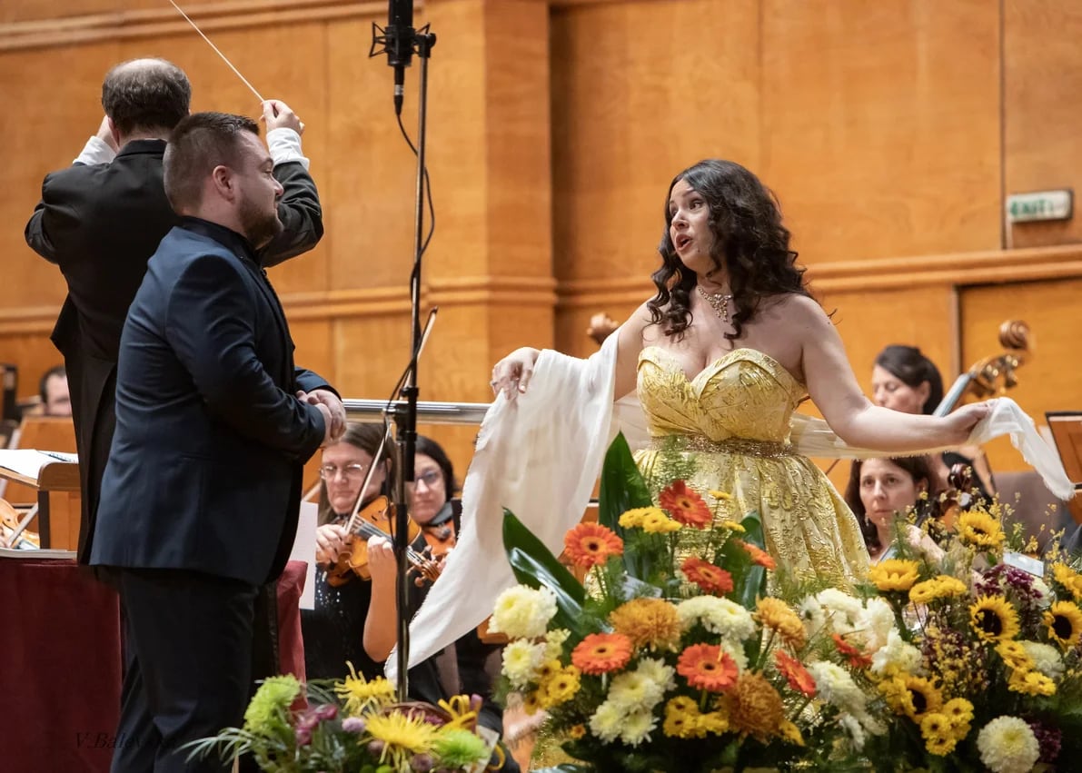Concert photo: Sonya Yoncheva, Nayden Todorov & Sofia Philharmonic (15.11.2019)
