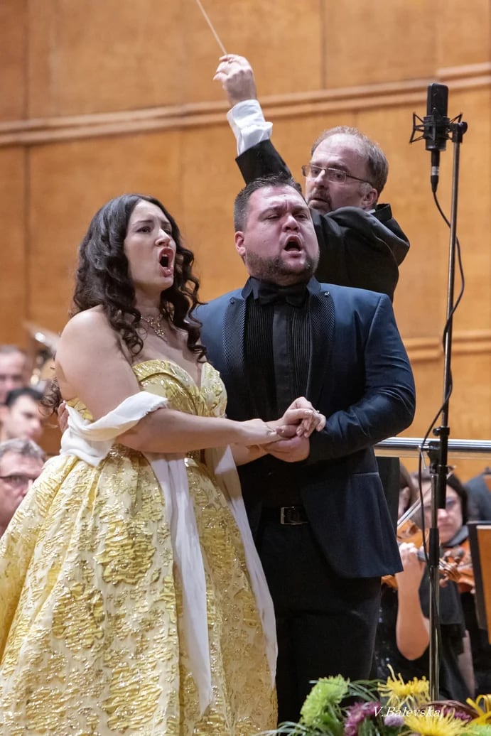 Concert photo: Sonya Yoncheva, Nayden Todorov & Sofia Philharmonic (15.11.2019)
