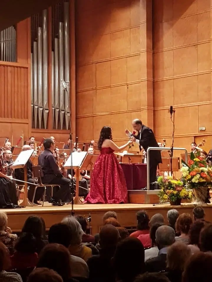 Concert photo: Sonya Yoncheva, Nayden Todorov & Sofia Philharmonic (15.11.2019)