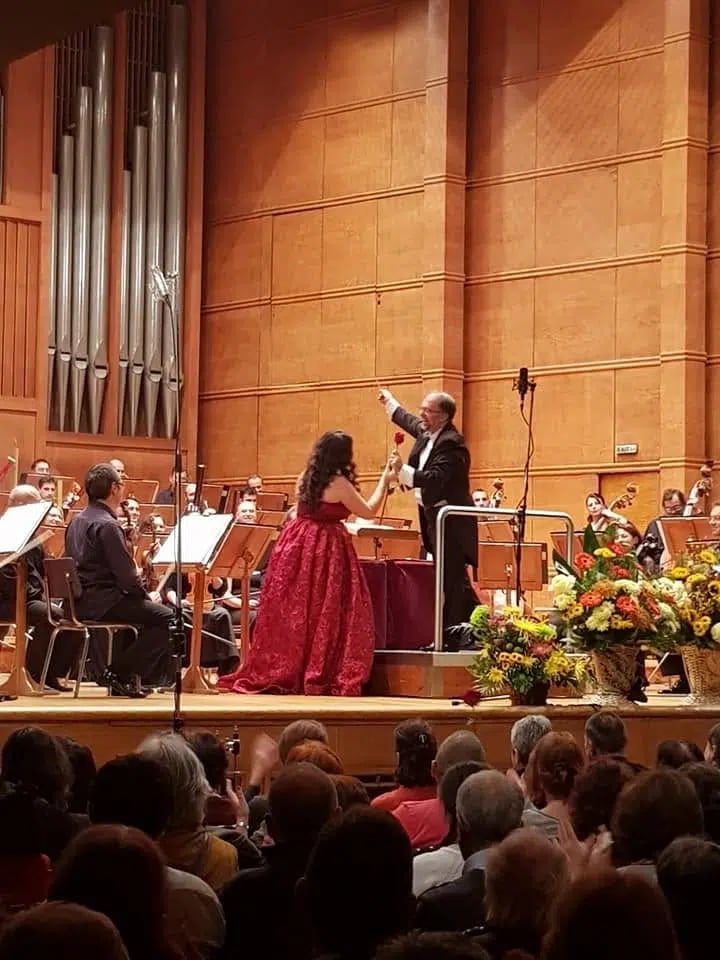Concert photo: Sonya Yoncheva, Nayden Todorov & Sofia Philharmonic (15.11.2019)