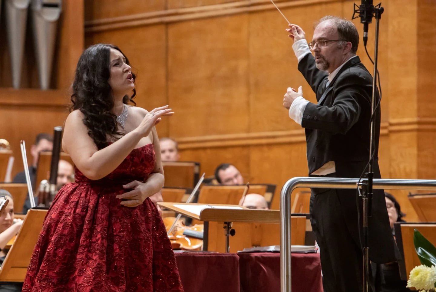 Concert photo: Sonya Yoncheva, Nayden Todorov & Sofia Philharmonic (15.11.2019)