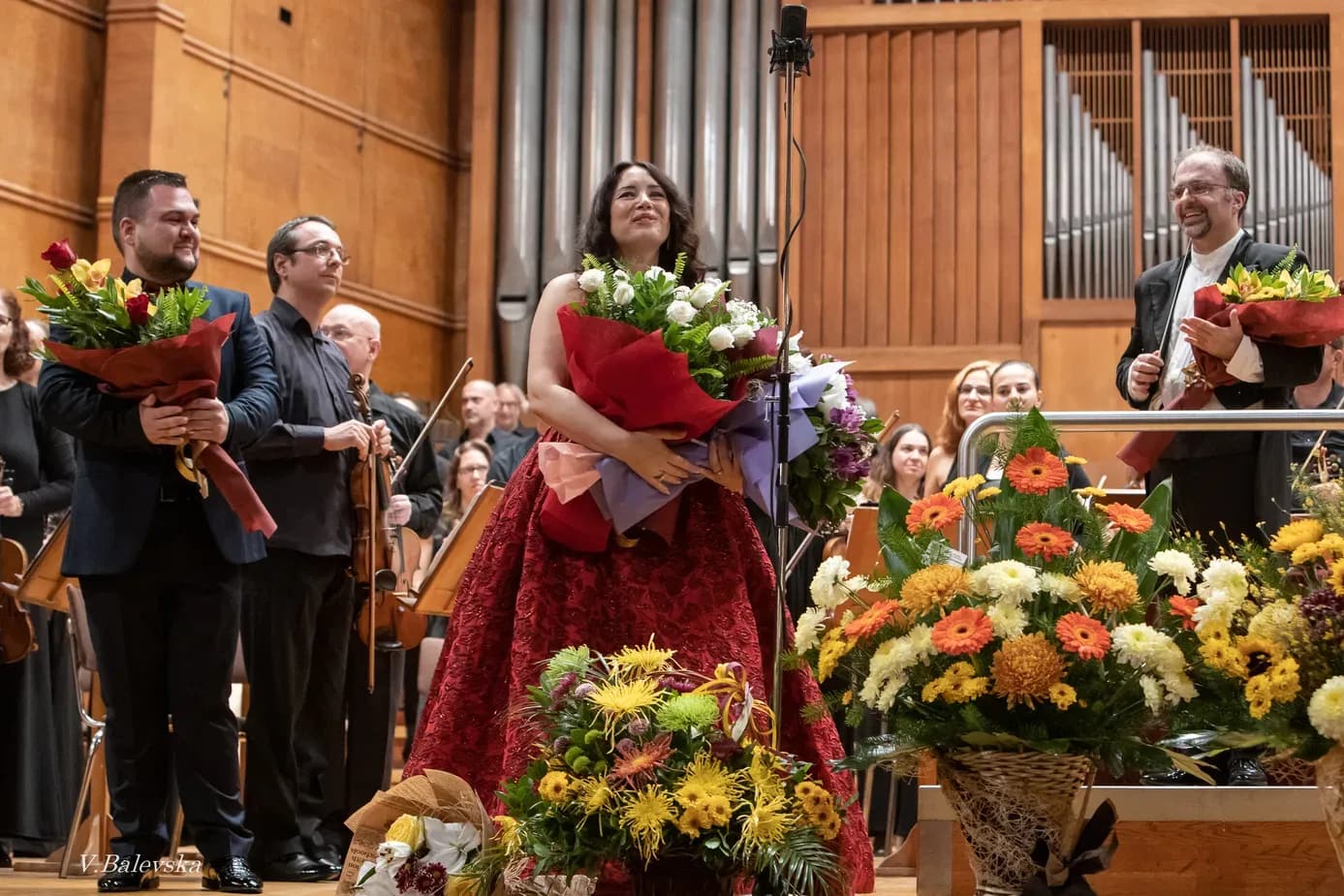 Concert photo: Sonya Yoncheva, Nayden Todorov & Sofia Philharmonic (15.11.2019)
