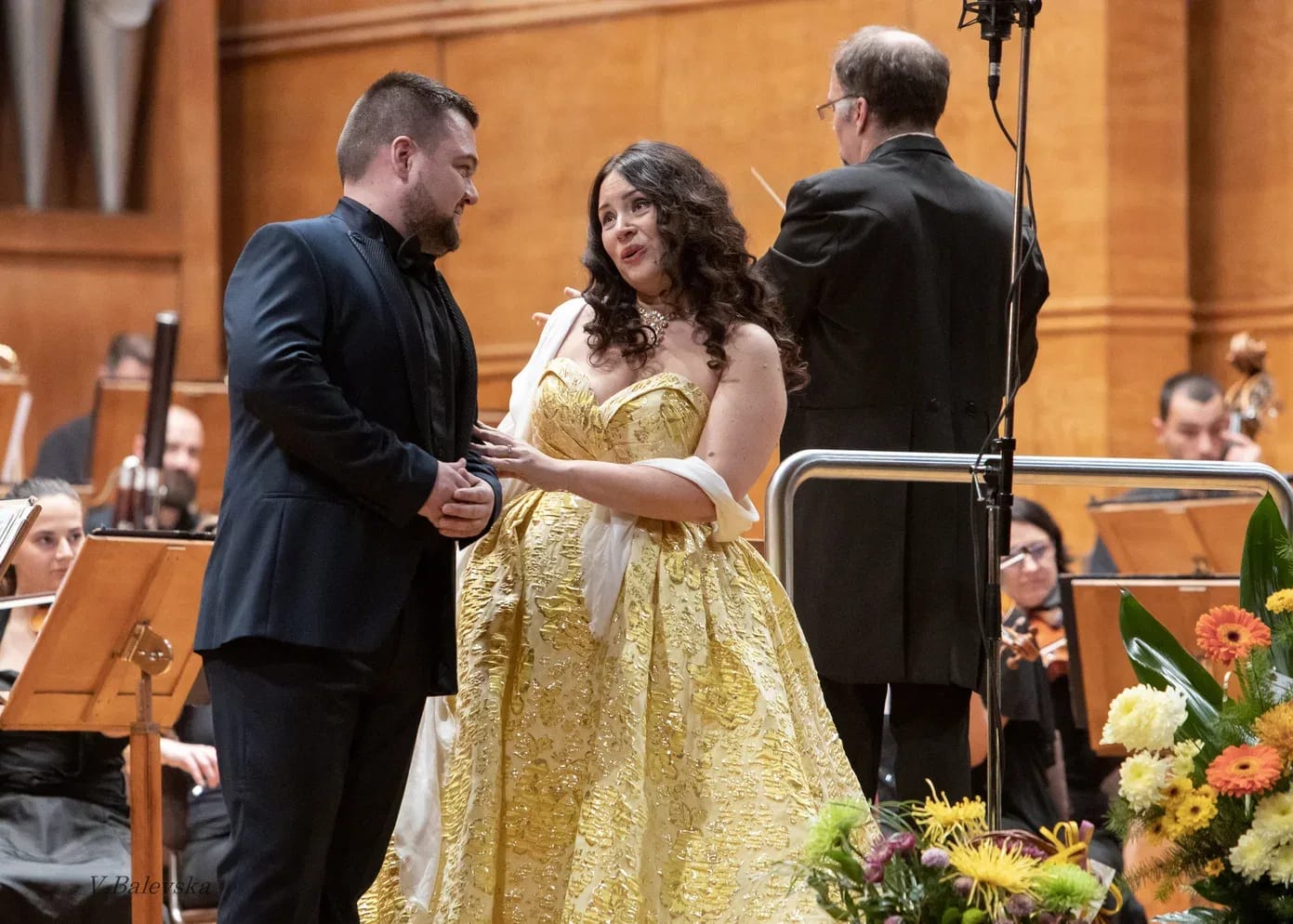 Concert photo: Sonya Yoncheva, Nayden Todorov & Sofia Philharmonic (15.11.2019)