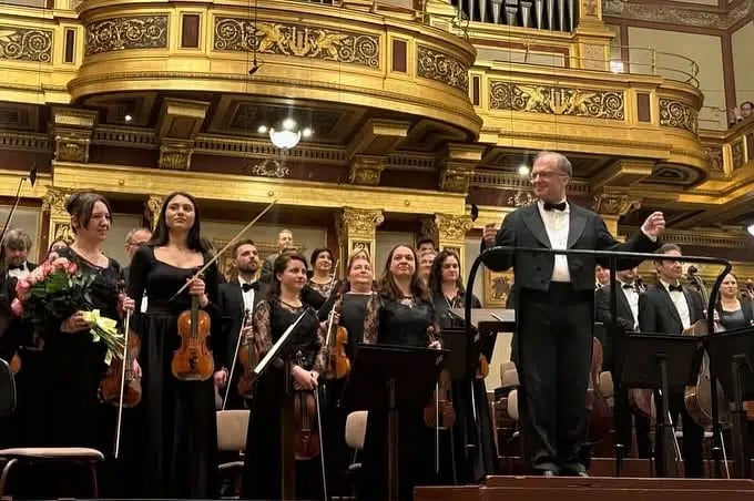 Concert photo: Sofia Philharmonic & Nayden Todorov visiting Vienna (17.03.2025)