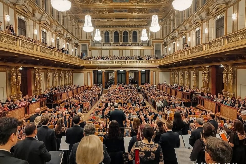 Concert photo: Sofia Philharmonic & Nayden Todorov visiting Vienna (17.03.2025)