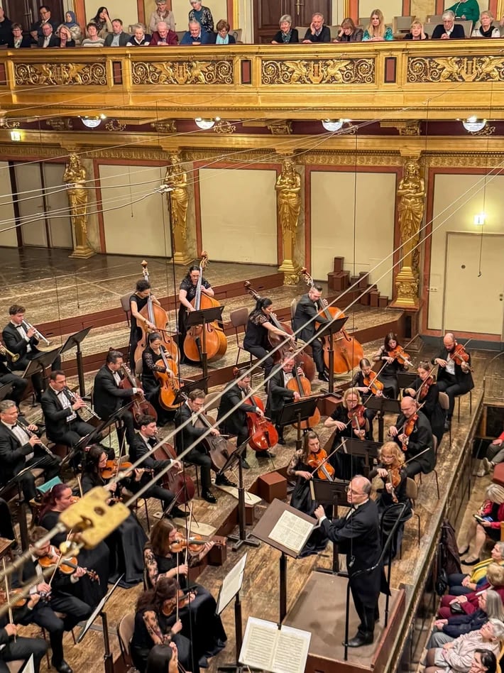 Concert photo: Sofia Philharmonic & Nayden Todorov visiting Vienna (17.03.2025)