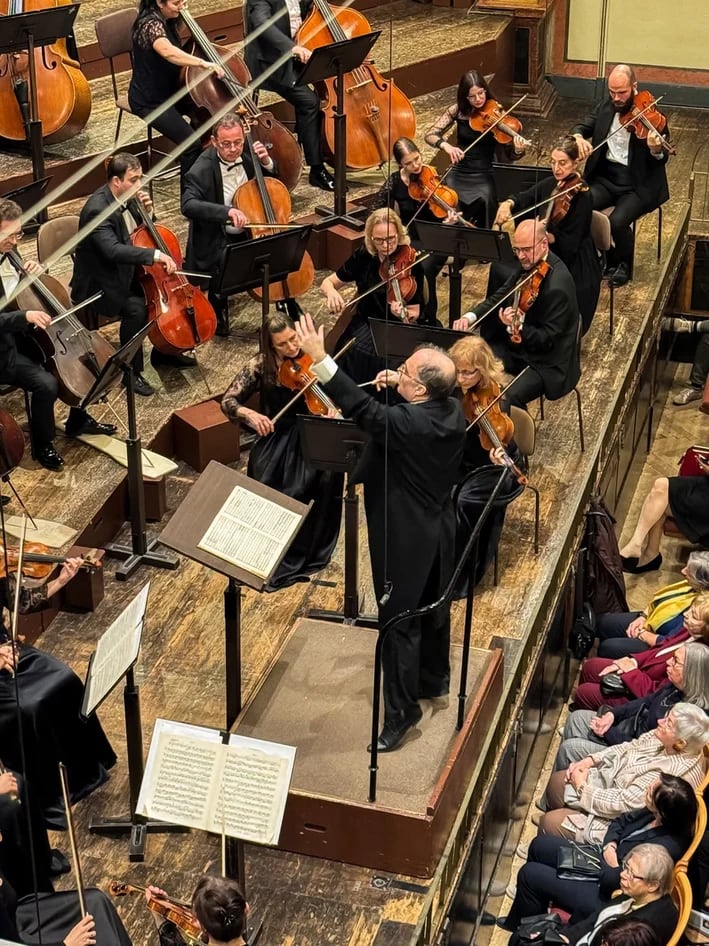Concert photo: Sofia Philharmonic & Nayden Todorov visiting Vienna (17.03.2025)