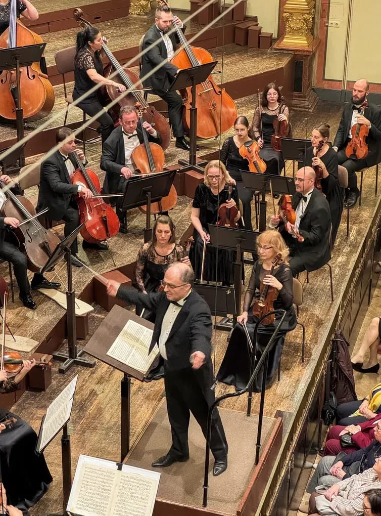 Concert photo: Sofia Philharmonic & Nayden Todorov visiting Vienna (17.03.2025)