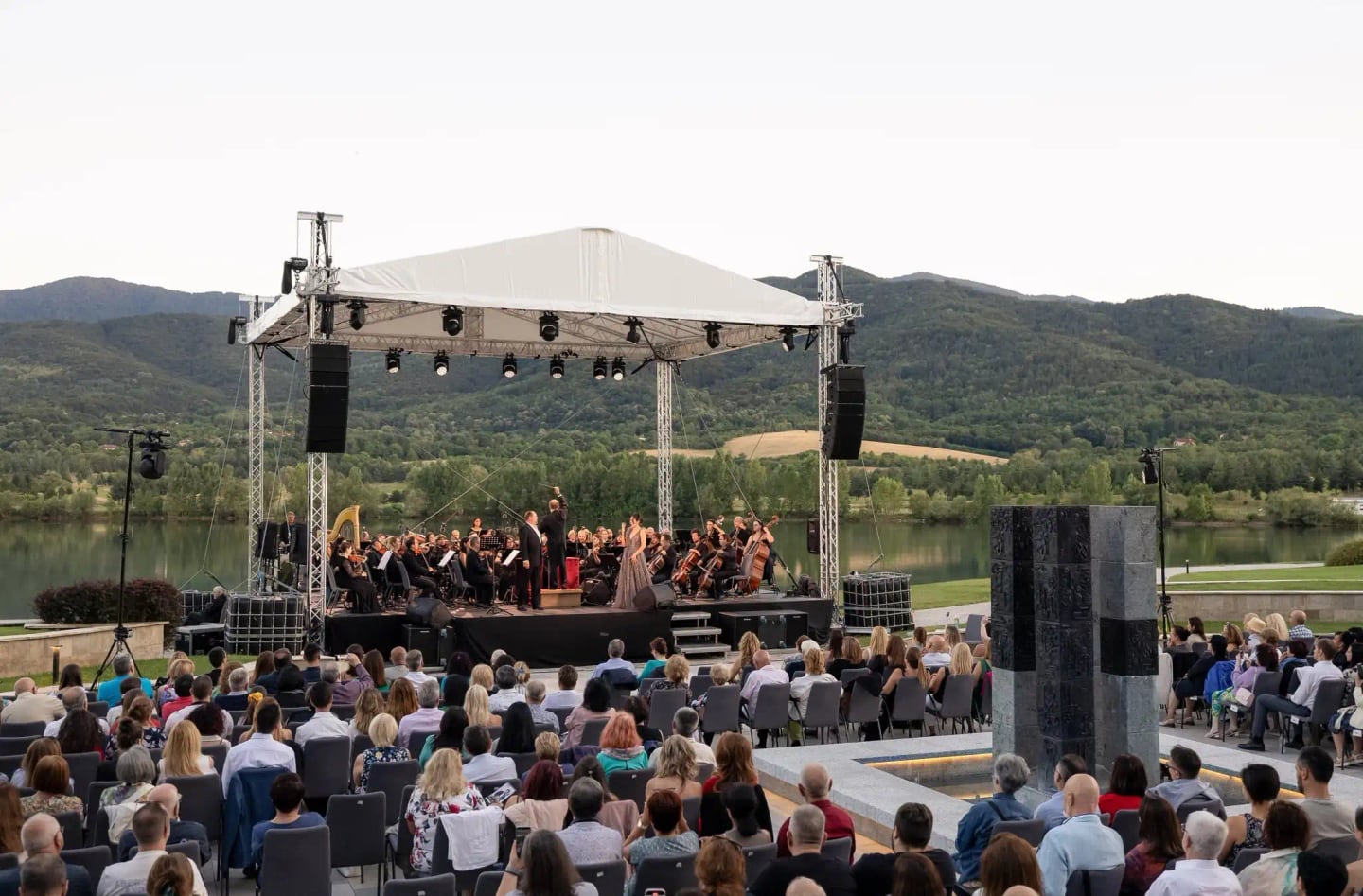 Снимка от концерт: „Primadonna sotto le stelle“ с Найден Тодоров (19.07.2025)
