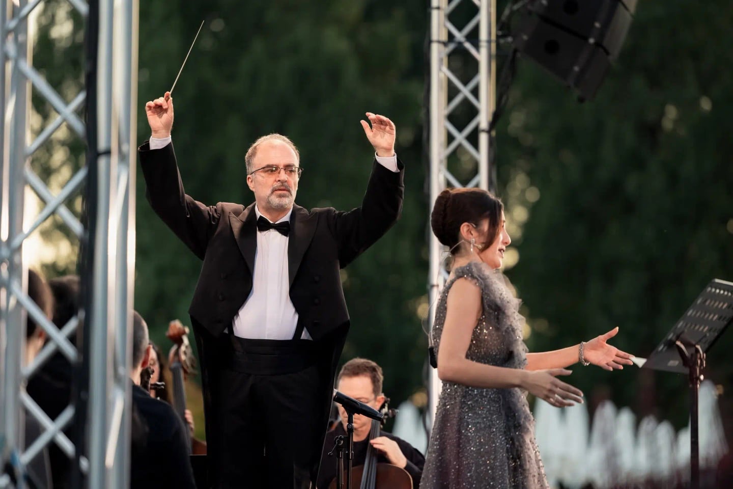 Снимка от концерт: „Primadonna sotto le stelle“ с Найден Тодоров (19.07.2025)
