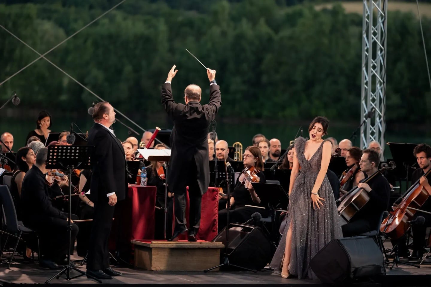 Снимка от концерт: „Primadonna sotto le stelle“ с Найден Тодоров (19.07.2025)