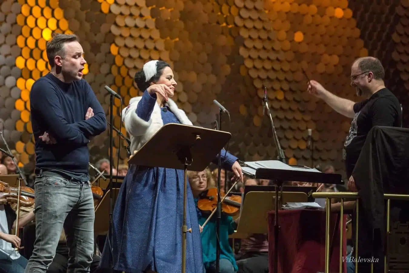 Concert photo: Angela Gheorghiu, Nayden Todorov & Sofia Philharmonic (25.02.2019)