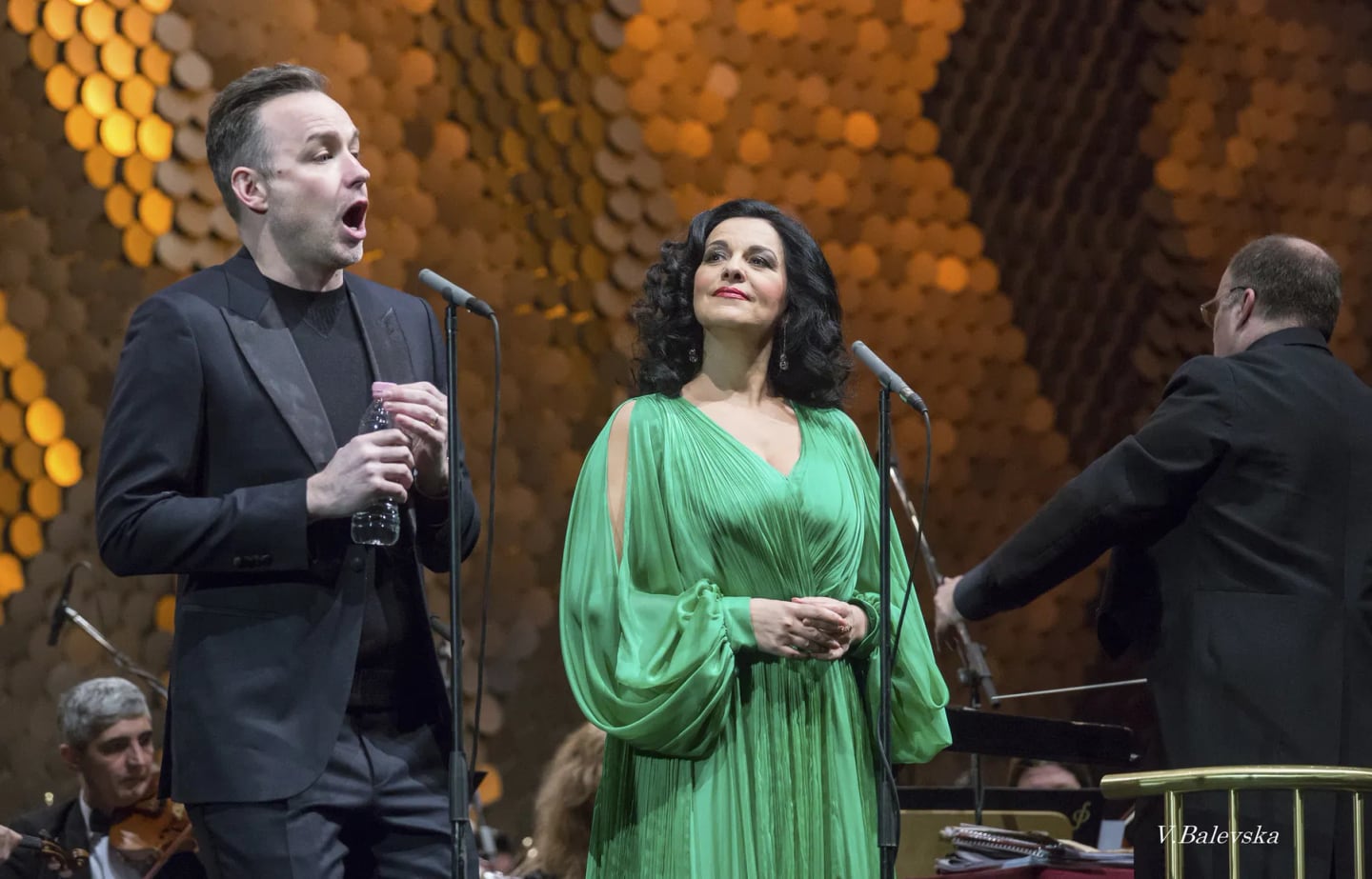 Concert photo: Angela Gheorghiu, Nayden Todorov & Sofia Philharmonic (25.02.2019)