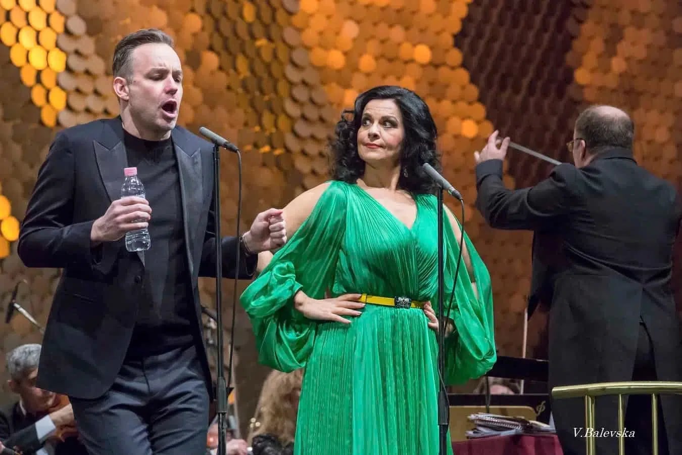 Concert photo: Angela Gheorghiu, Nayden Todorov & Sofia Philharmonic (25.02.2019)