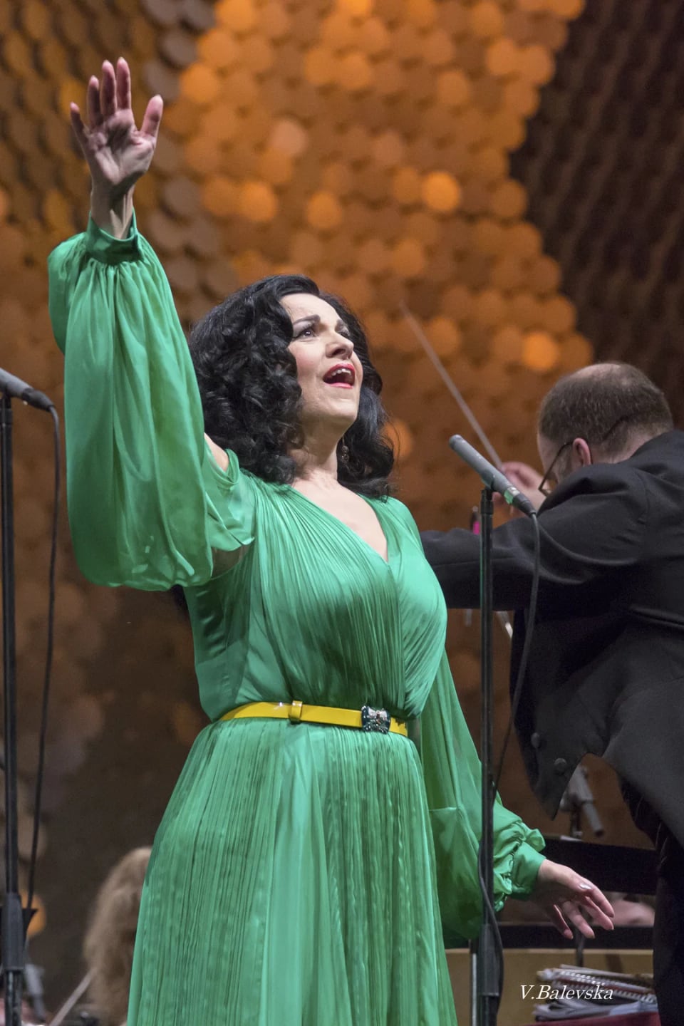 Concert photo: Angela Gheorghiu, Nayden Todorov & Sofia Philharmonic (25.02.2019)