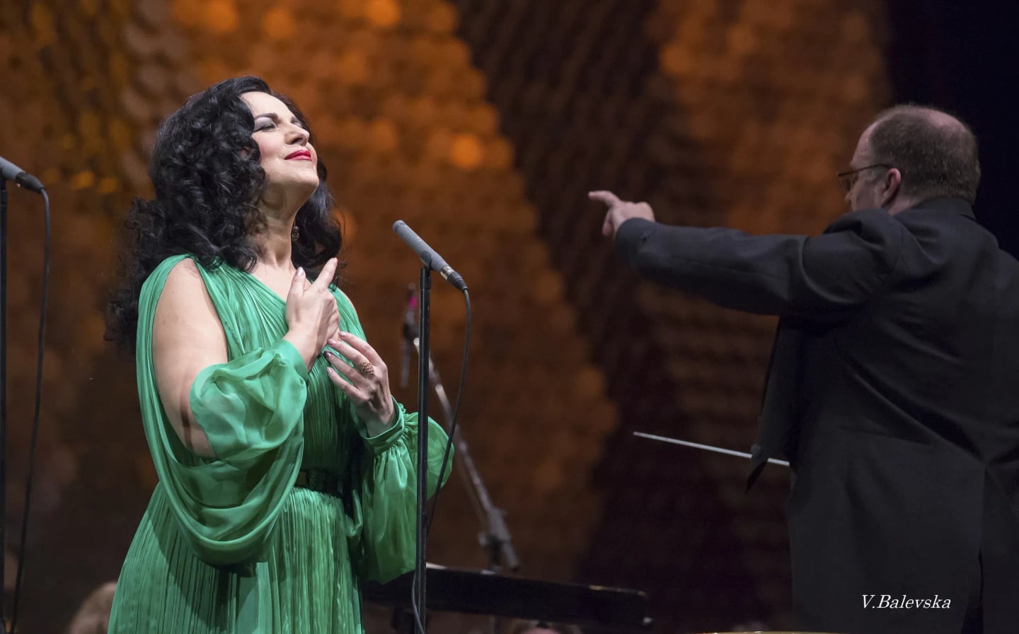 Concert photo: Angela Gheorghiu, Nayden Todorov & Sofia Philharmonic (25.02.2019)