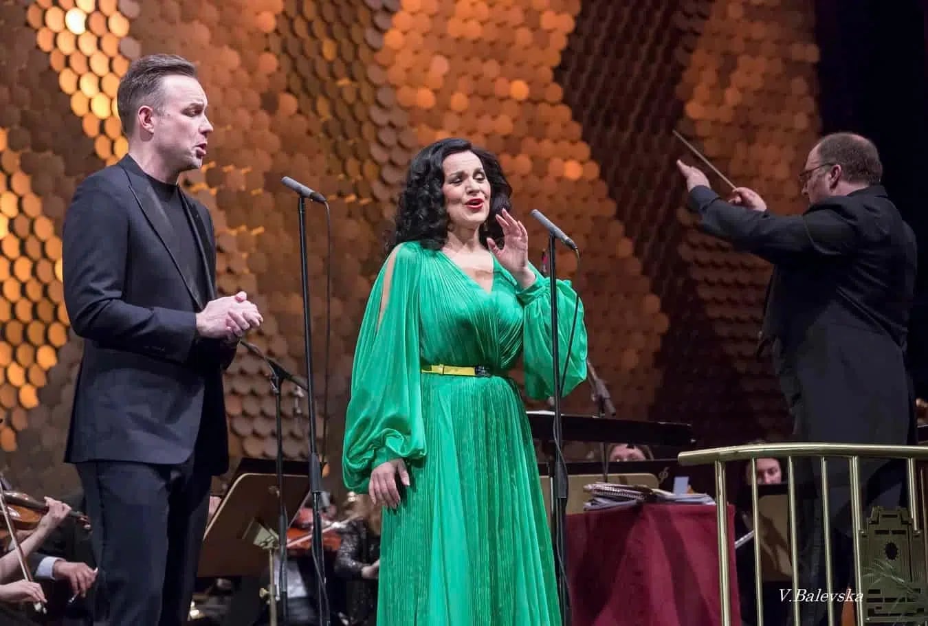 Concert photo: Angela Gheorghiu, Nayden Todorov & Sofia Philharmonic (25.02.2019)