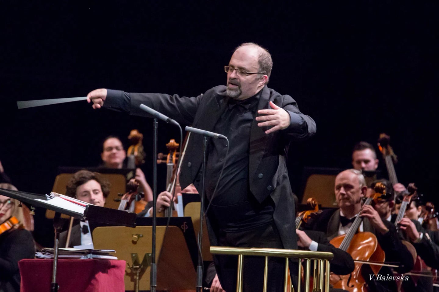 Concert photo: Angela Gheorghiu, Nayden Todorov & Sofia Philharmonic (25.02.2019)