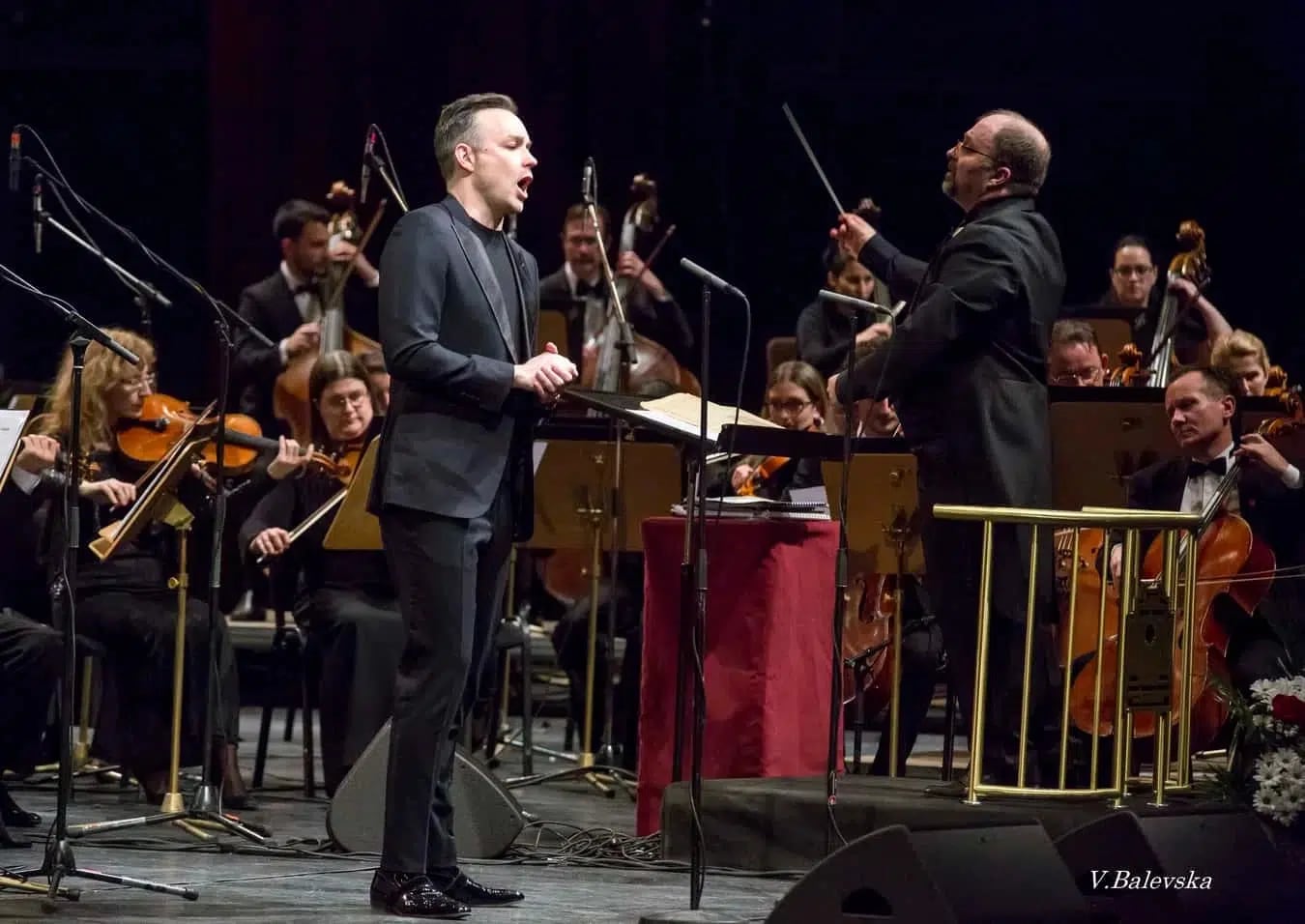 Concert photo: Angela Gheorghiu, Nayden Todorov & Sofia Philharmonic (25.02.2019)