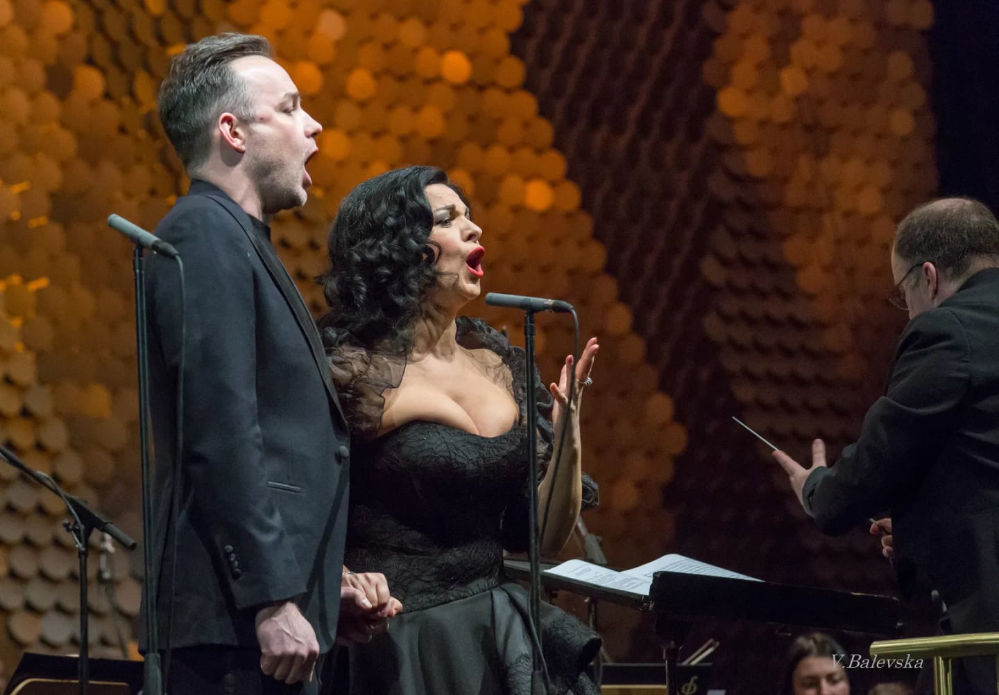 Concert photo: Angela Gheorghiu, Nayden Todorov & Sofia Philharmonic (25.02.2019)