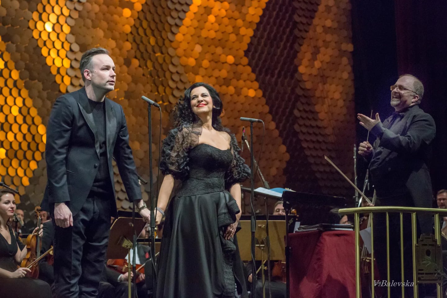 Concert photo: Angela Gheorghiu, Nayden Todorov & Sofia Philharmonic (25.02.2019)