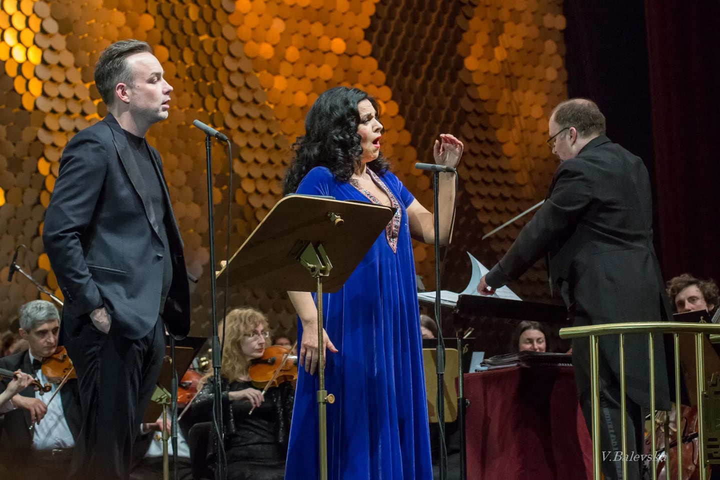Concert photo: Angela Gheorghiu, Nayden Todorov & Sofia Philharmonic (25.02.2019)