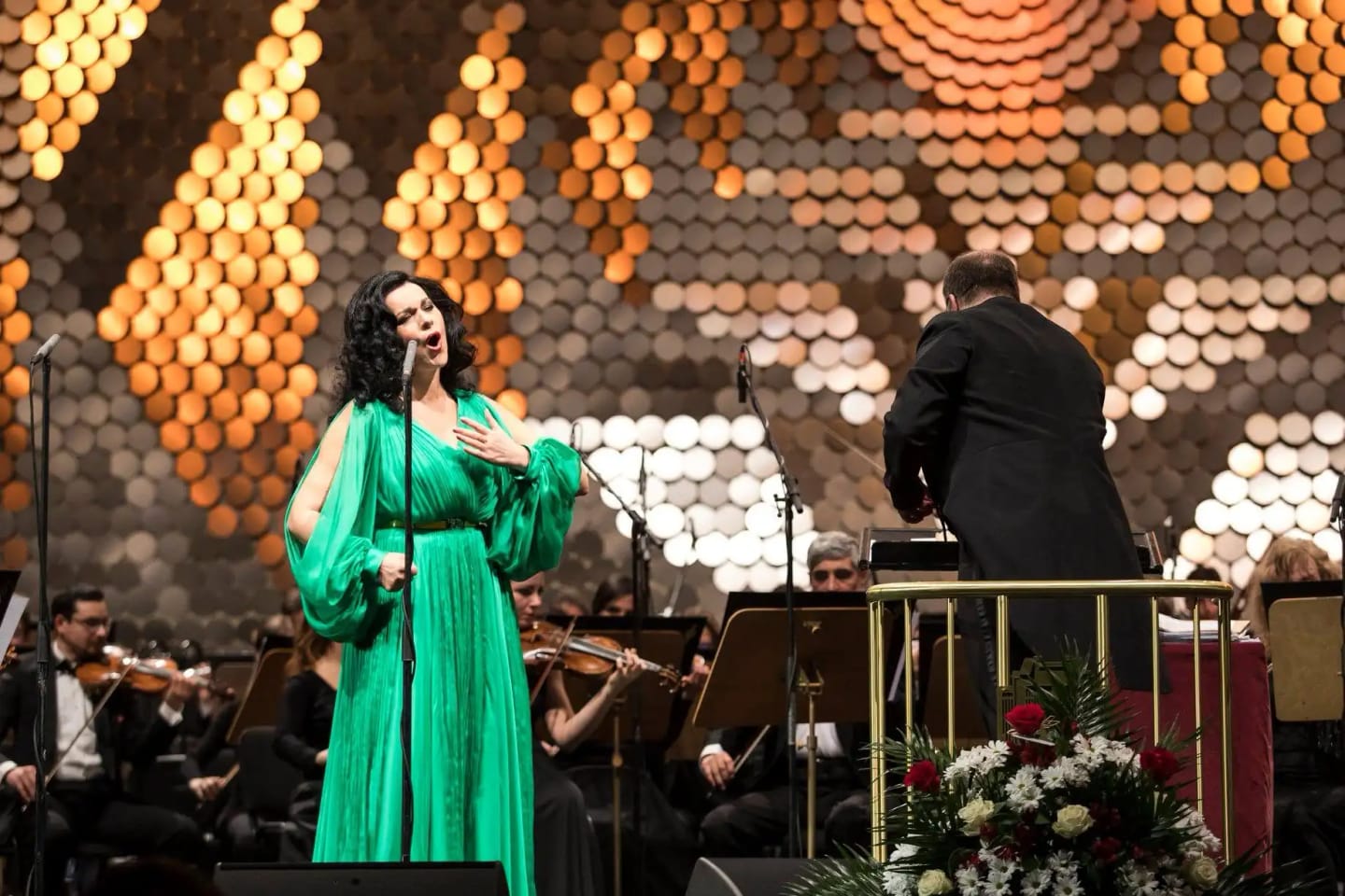 Concert photo: Angela Gheorghiu, Nayden Todorov & Sofia Philharmonic (25.02.2019)