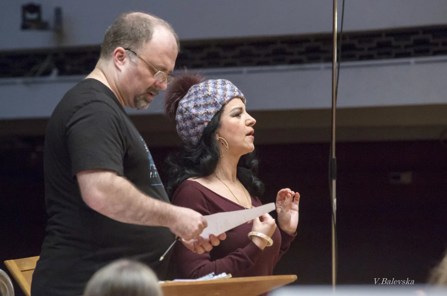Concert photo: Angela Gheorghiu, Nayden Todorov & Sofia Philharmonic (25.02.2019)