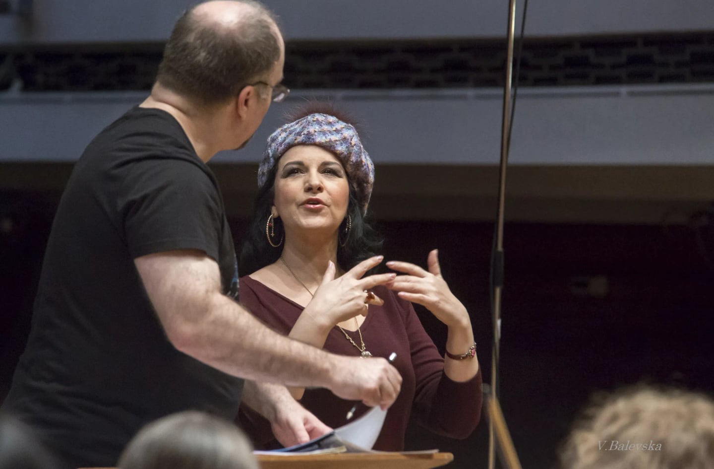 Concert photo: Angela Gheorghiu, Nayden Todorov & Sofia Philharmonic (25.02.2019)