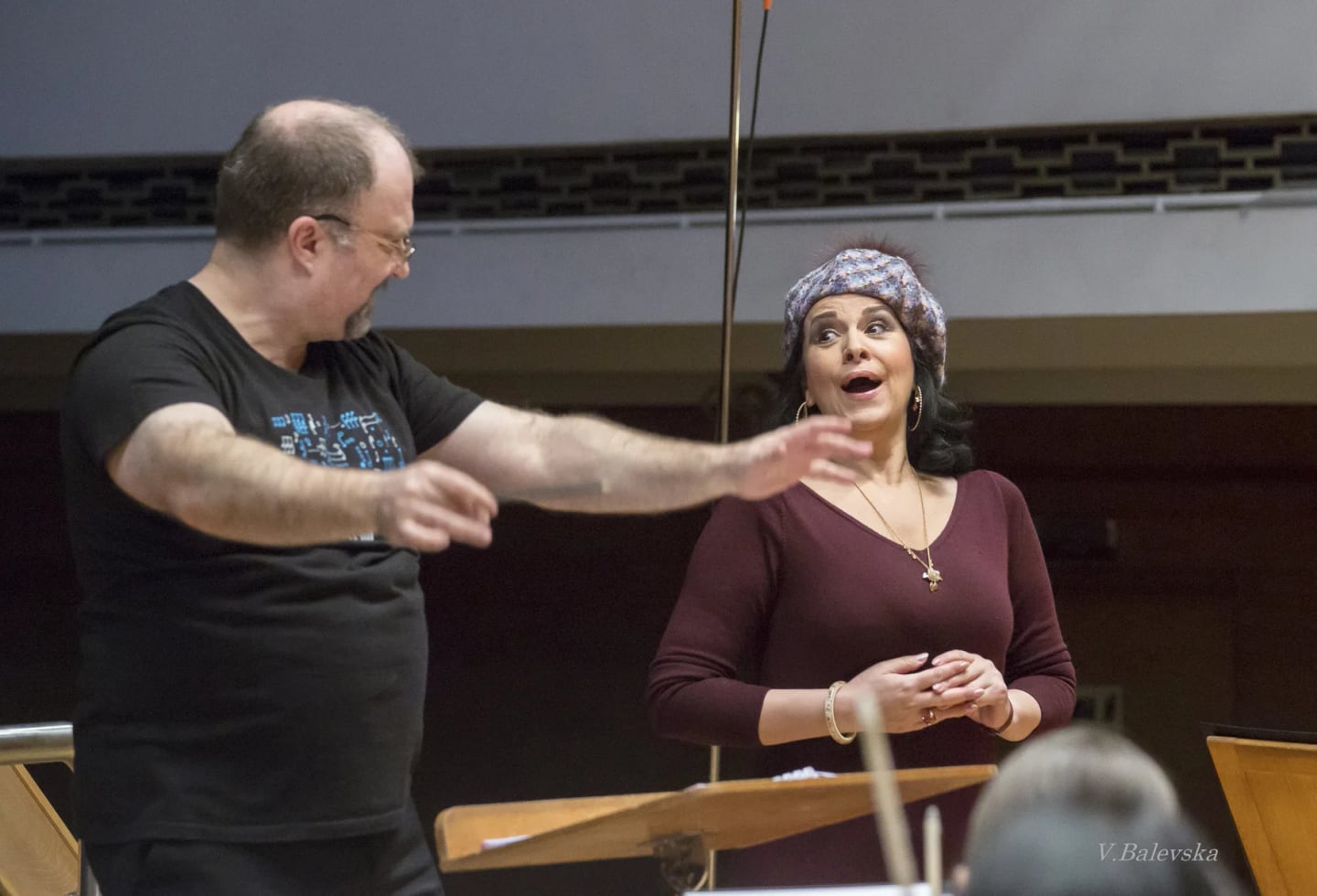 Concert photo: Angela Gheorghiu, Nayden Todorov & Sofia Philharmonic (25.02.2019)