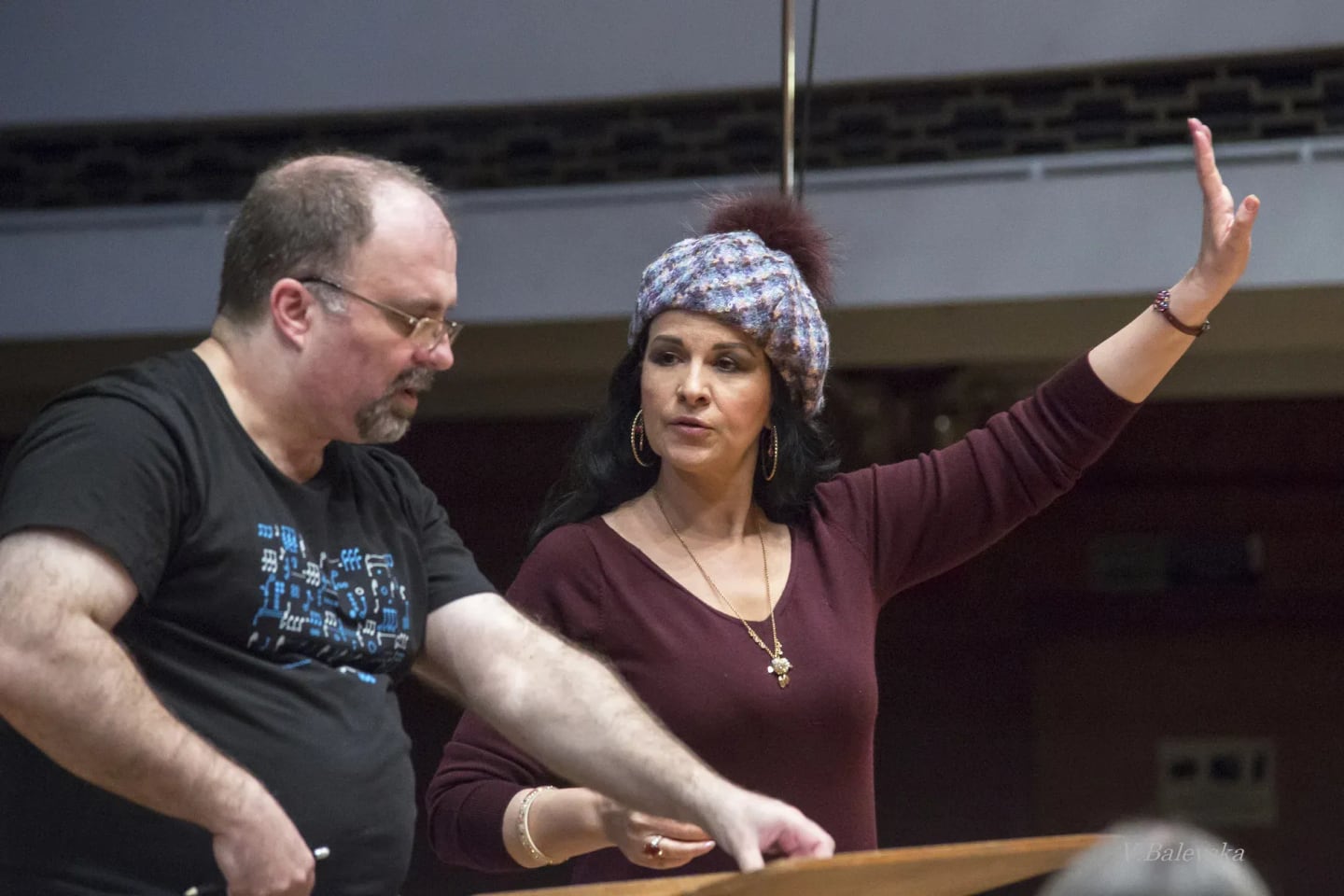 Concert photo: Angela Gheorghiu, Nayden Todorov & Sofia Philharmonic (25.02.2019)