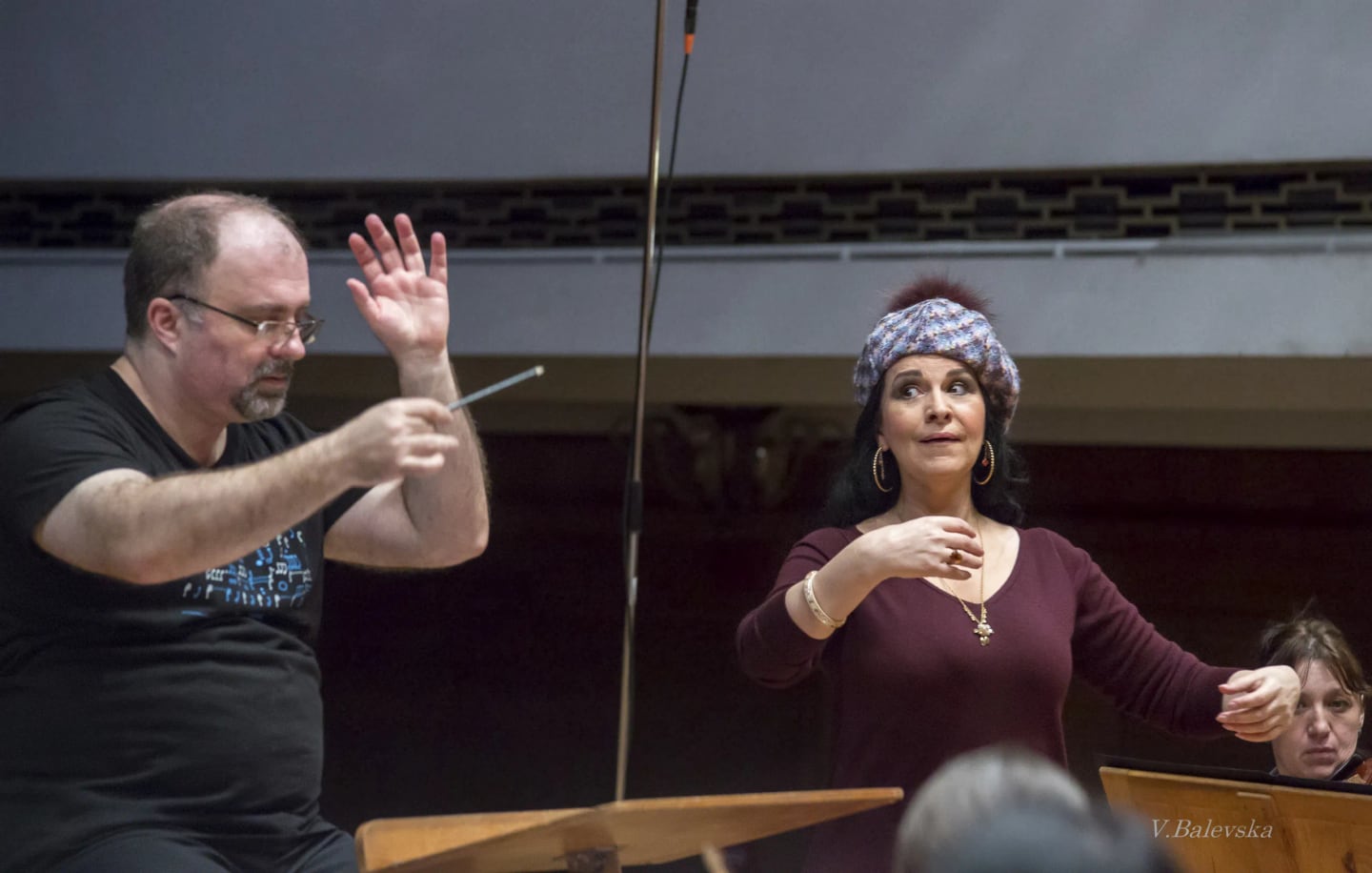 Concert photo: Angela Gheorghiu, Nayden Todorov & Sofia Philharmonic (25.02.2019)