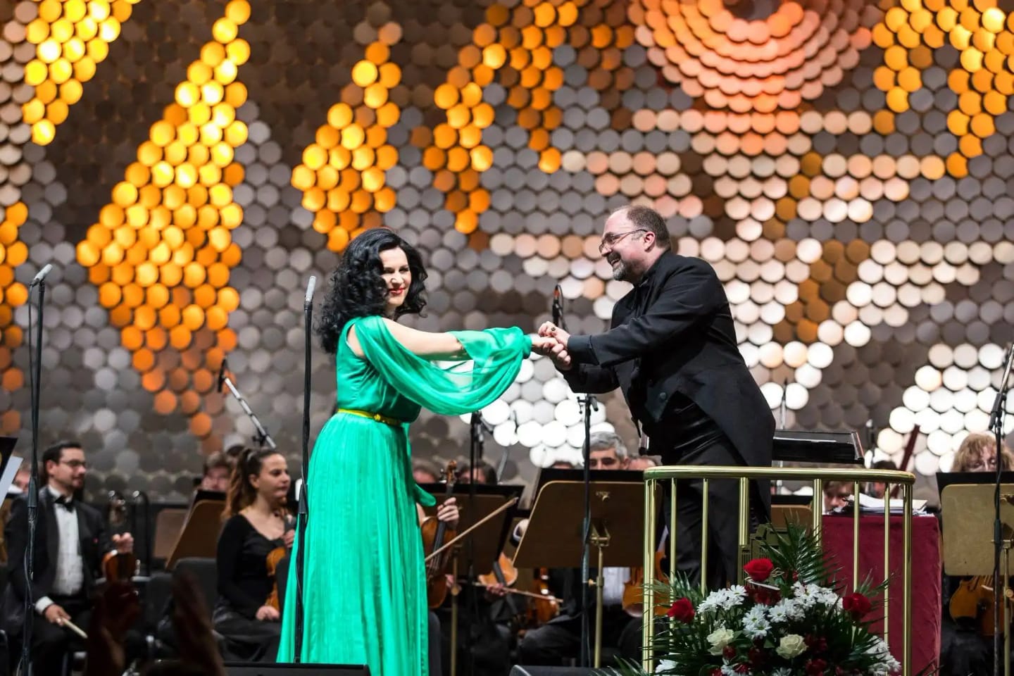 Concert photo: Angela Gheorghiu, Nayden Todorov & Sofia Philharmonic (25.02.2019)