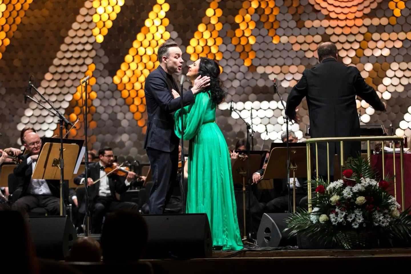 Concert photo: Angela Gheorghiu, Nayden Todorov & Sofia Philharmonic (25.02.2019)