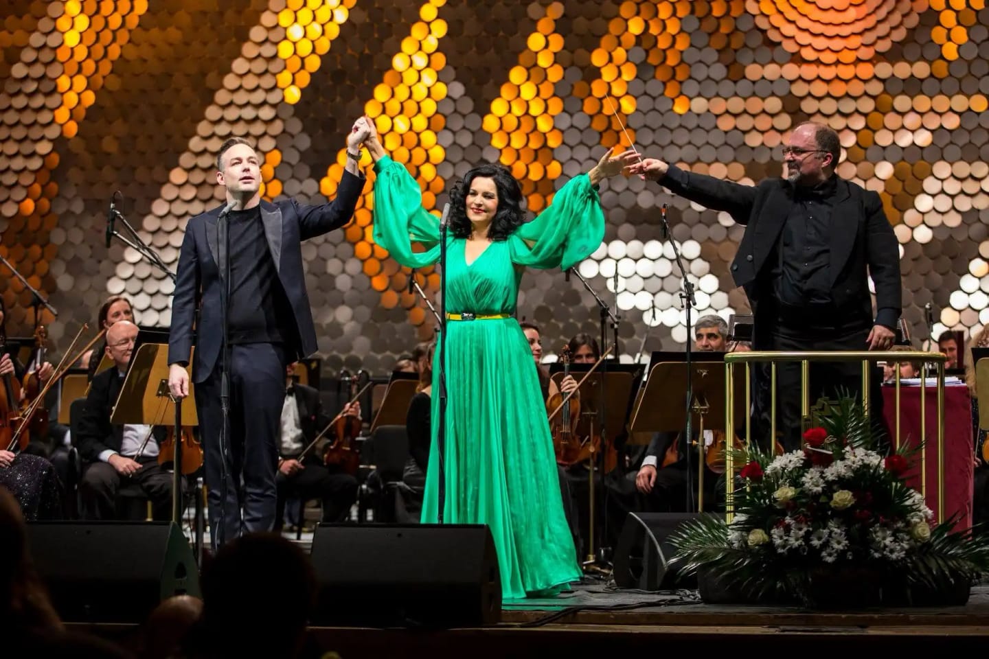 Concert photo: Angela Gheorghiu, Nayden Todorov & Sofia Philharmonic (25.02.2019)