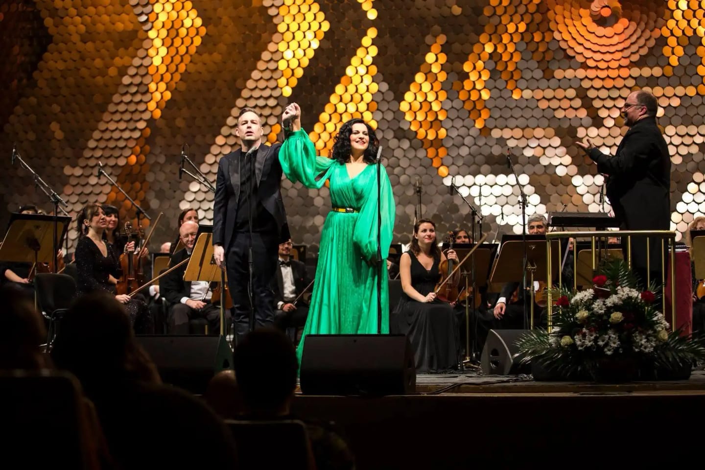 Concert photo: Angela Gheorghiu, Nayden Todorov & Sofia Philharmonic (25.02.2019)