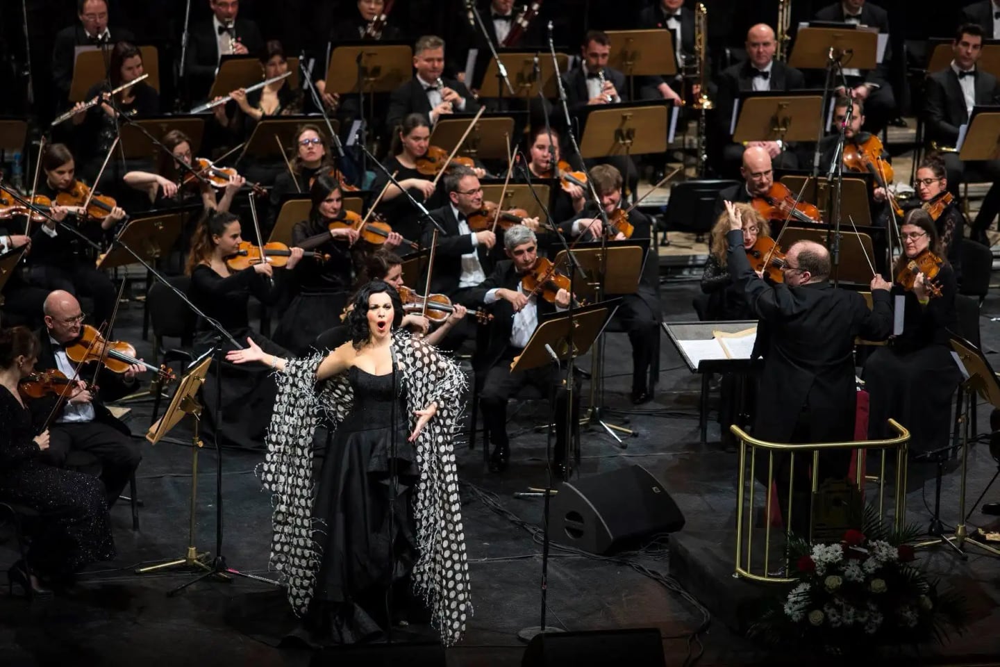 Concert photo: Angela Gheorghiu, Nayden Todorov & Sofia Philharmonic (25.02.2019)