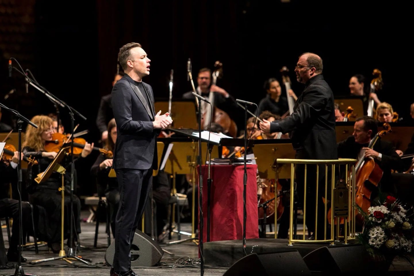 Concert photo: Angela Gheorghiu, Nayden Todorov & Sofia Philharmonic (25.02.2019)
