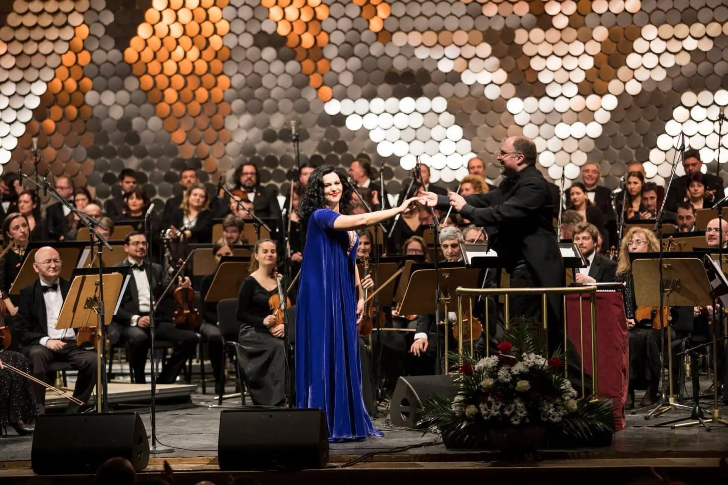 Concert photo: Angela Gheorghiu, Nayden Todorov & Sofia Philharmonic (25.02.2019)