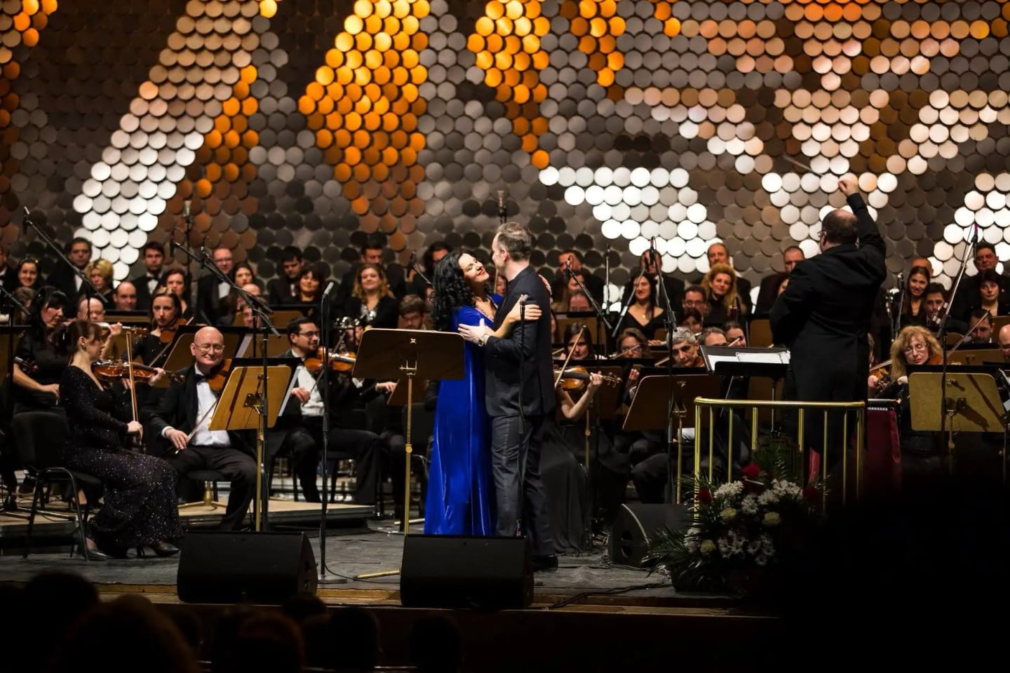 Concert photo: Angela Gheorghiu, Nayden Todorov & Sofia Philharmonic (25.02.2019)