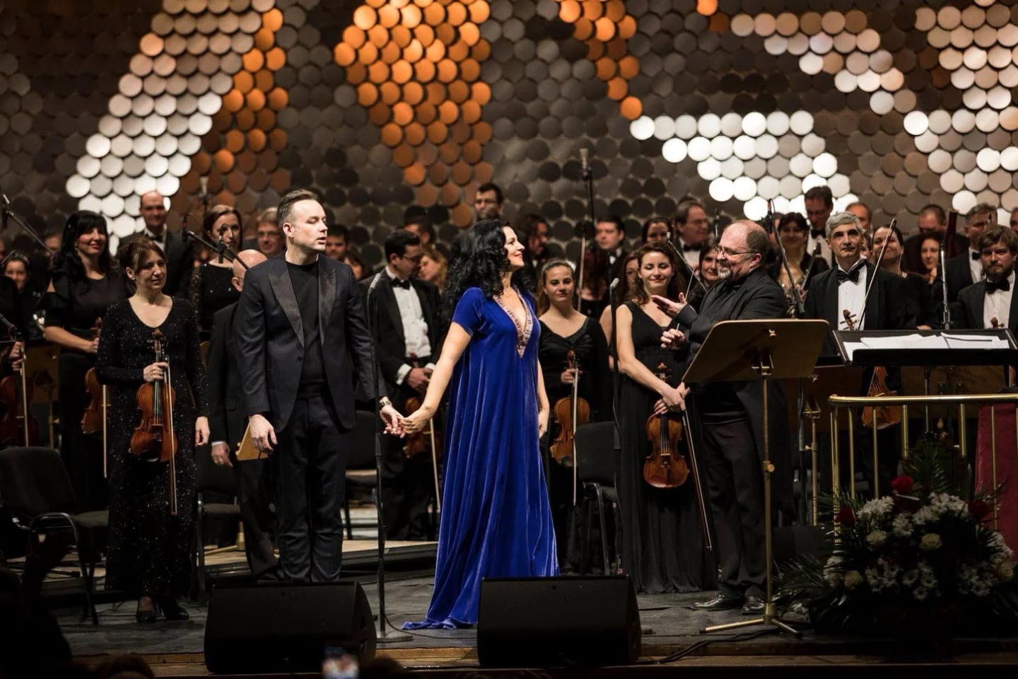 Concert photo: Angela Gheorghiu, Nayden Todorov & Sofia Philharmonic (25.02.2019)