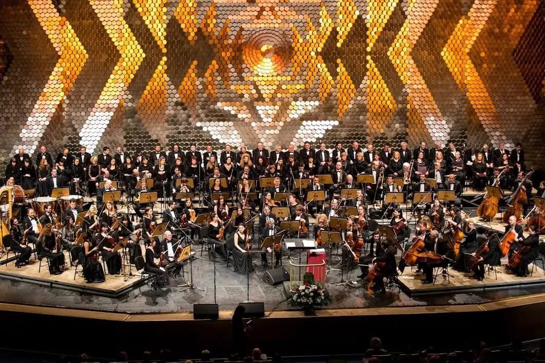 Concert photo: Angela Gheorghiu, Nayden Todorov & Sofia Philharmonic (25.02.2019)